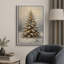 «Snowy Christmas Tree Lights», impression sur toile, impression sur toile encadrée-132863730-132863732