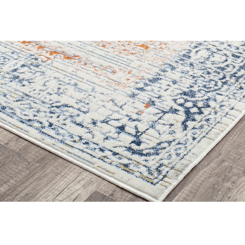 Lavalley Vintage Stay Marigolden Area Rug, Rectangle 8' x 10'