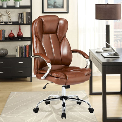 Fauteuil de direction ergonomique en similicuir