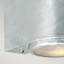 Banji Galvanized 10cm H Outdoor Armed Sconce
