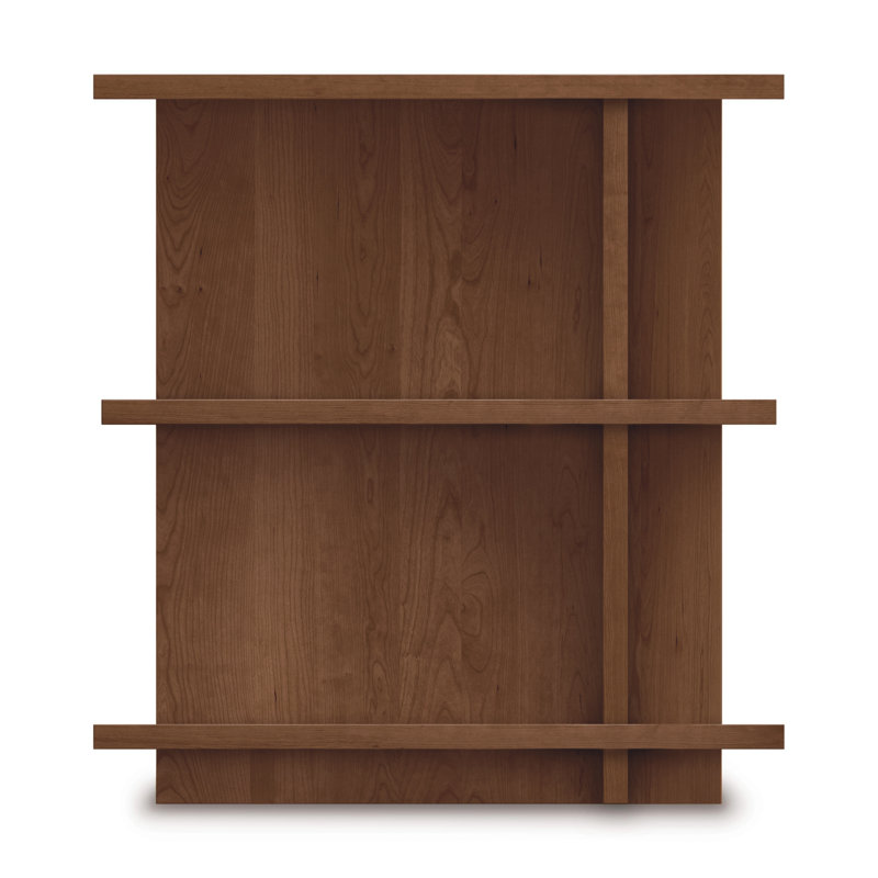 Mansfield Solid Wood Nightstand, Right, Saddle Cherry