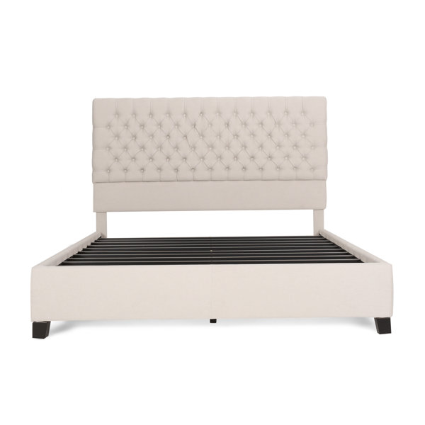 Lark Manor Akashia Upholstered Platform Bed & Reviews | Wayfair