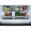 35.7" x 34.6" French Door Refrigerator 26.3 cu. ft. Energy Star Refrigerator