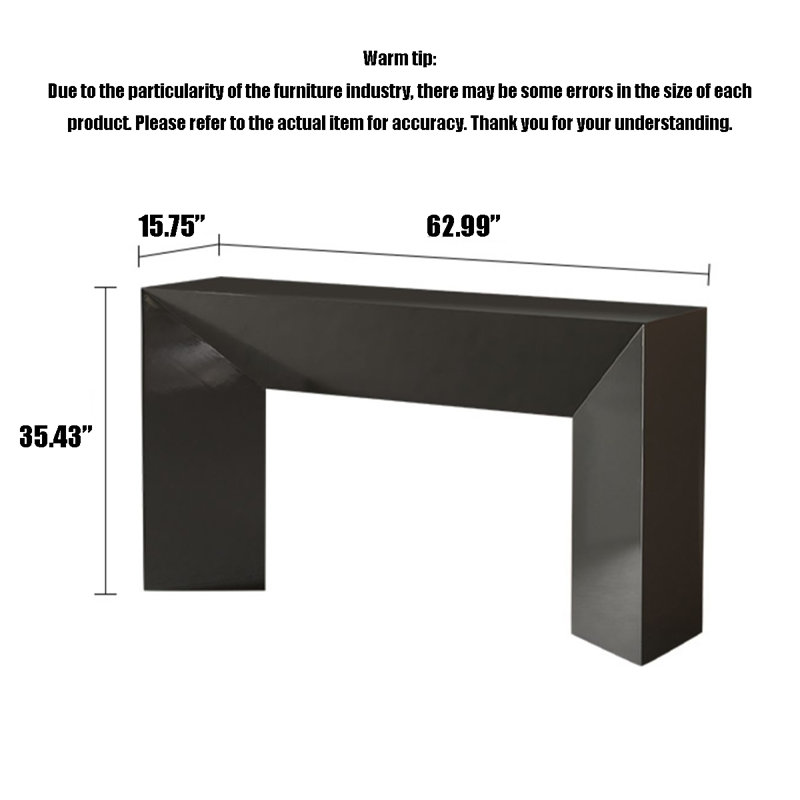 Armoire de cheminée décorative minimaliste italienne, H 35,43 po x l 62,99 po x P 15,75 po