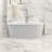 MTI Solutions 1 57.25" Freestanding Air Bathtub-59341391