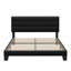 King Size Platform Bed Frame with Upholstered Headboard and Wooden Slats-1977217141-1975107199