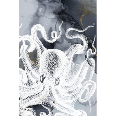 Octopus Ink II by Christine Zalewski -  Painting