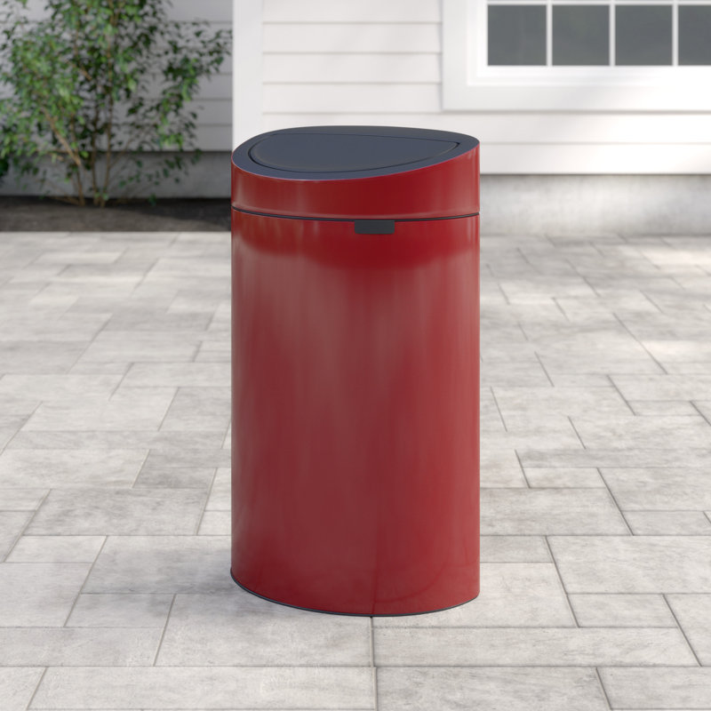 Brabantia Touch Bin New Recycle 23 + 10L, Matt Steel, 33