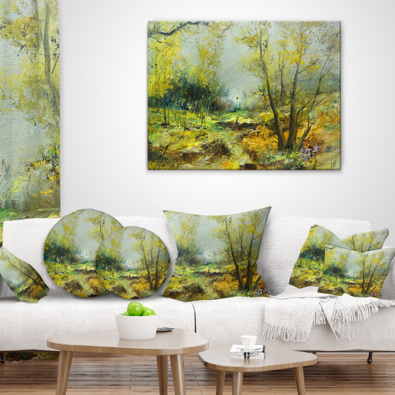 Coussin Landscape, Rectangulaire, 12 po x 20 po