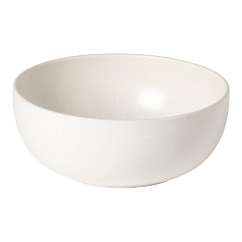 Pacifica White Ceramic 10" Serving Bowl