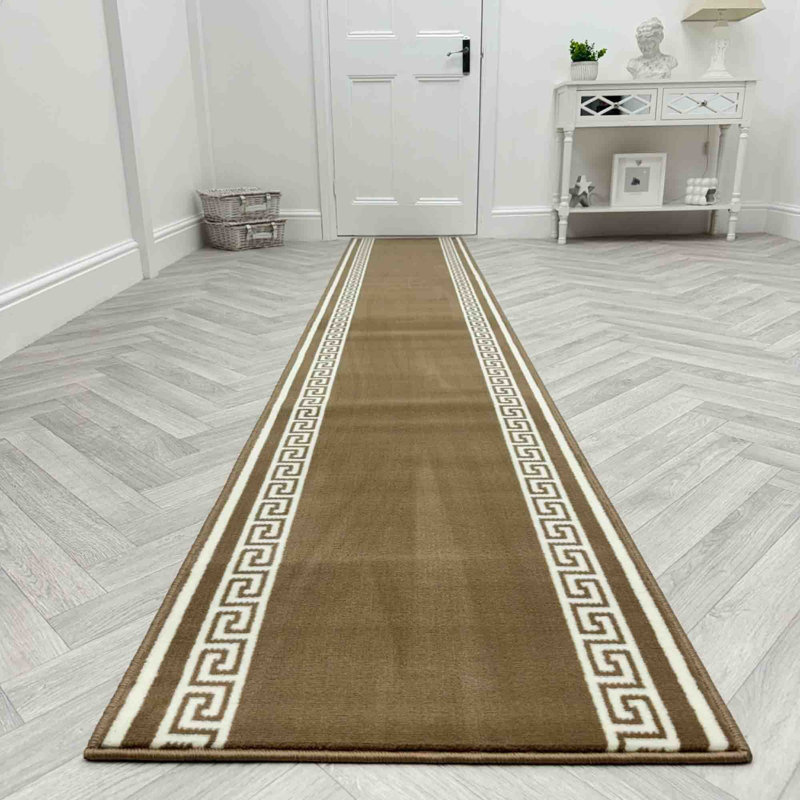 Runner Geometric Area Rug, Runner 60 x 420 cm