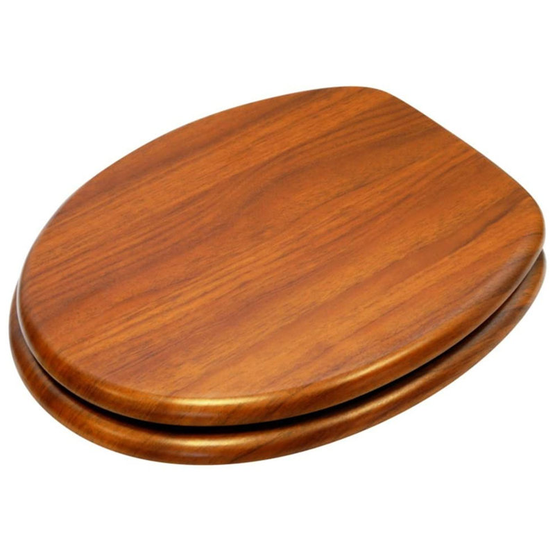 Siège de toilette rond et dur
