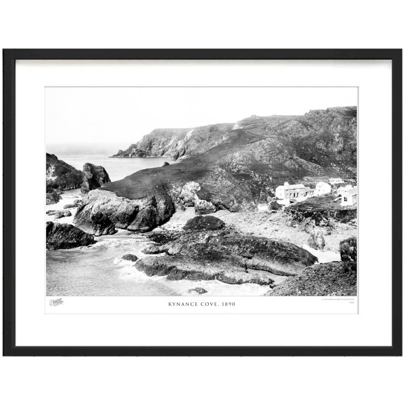 Kynance Cove, 1890 - Single Picture Frame Print, 28cm H x 36cm W x 2.3cm D