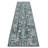 Briance One-of-a-Kind Runner 2'9" X 9'8" New Age Runner Wool Area Rug in Grey