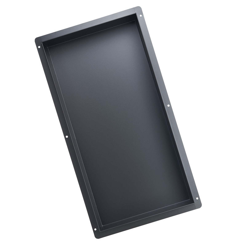 Tablette de douche encastrée sans cadre 13 po x 25 po x 4 po
