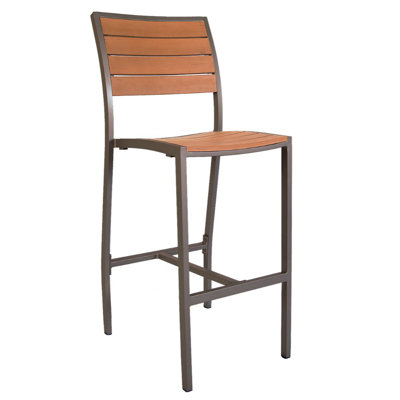 30"" Teak Patio Bar Stool -  ERF, Inc., ERP-84-BS