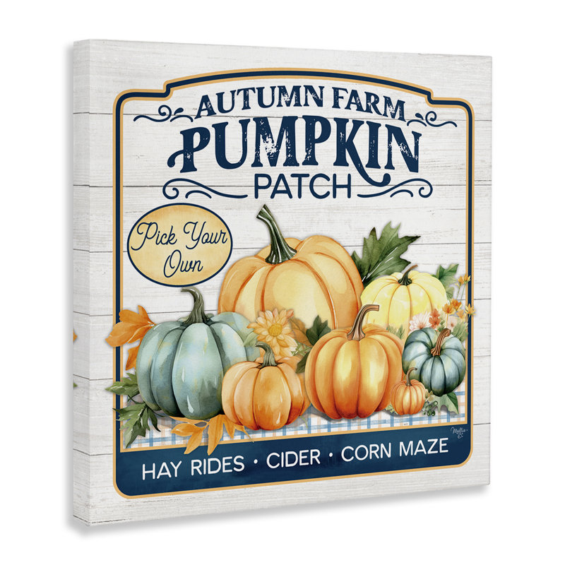 «Autumn Farm Pumpkin Patch» par Martin Podt, H 30 po x l 30 po