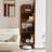 Nut-Brown Solid Wood Corner cabinet