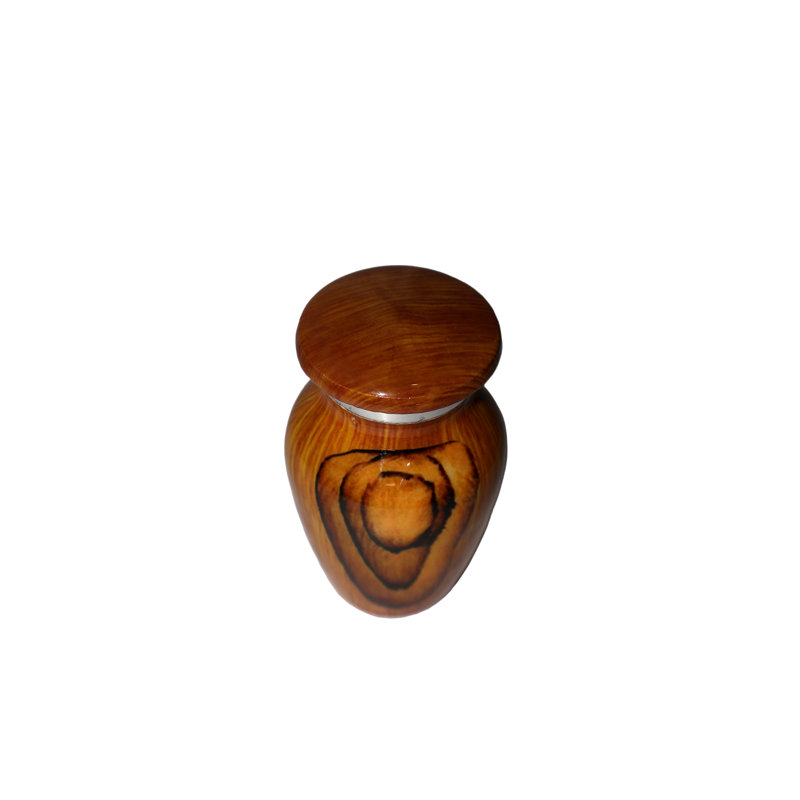 URN Token With Wooden Finish, Brown