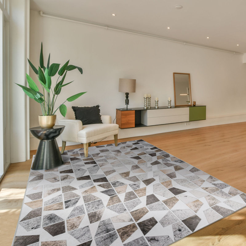 Tapis Coronado Modern, Rectangle 3 pi 6 po x 5 pi 6 po