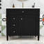 Meuble-lavabo ajustable avec 2 tiroirs Eleene-668556234