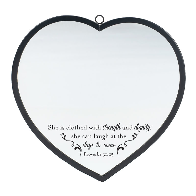 Miroir d'appoint Enili Heart She Is Prov Sm
