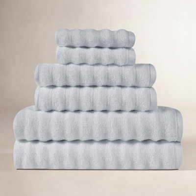  Zero Twist 6 Piece Towel Set