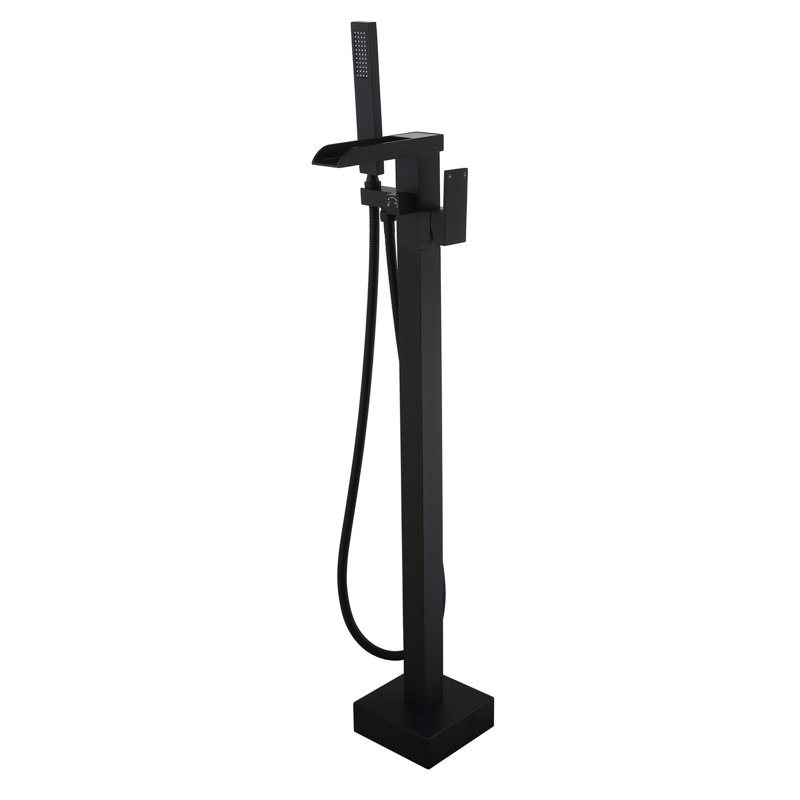 Freestanding Bathtub Faucet with Hand Shower