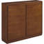 Buffet Slim Mid-Century en noyer avec 2 portes - Bois naturel