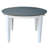 Extendable Oval Solid Wood Dining Table