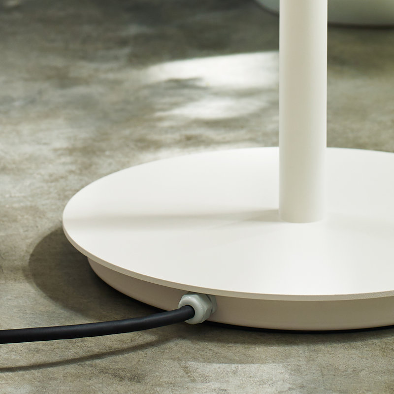 Nevis Outdoor Large Floor Lamp, White