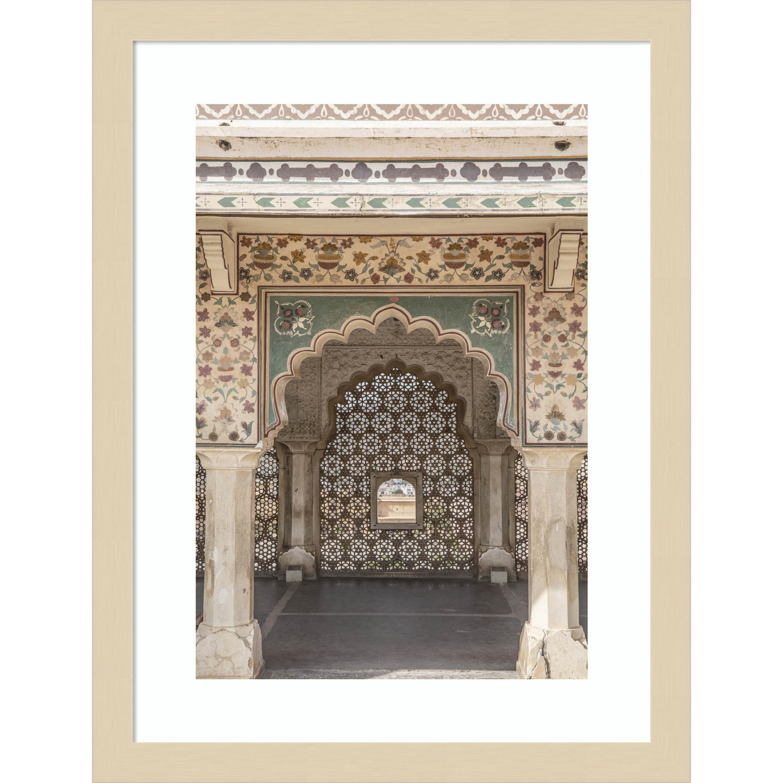 Daisey "Desert Palace" Print, Brown, 17" H x 13" W