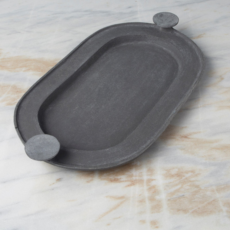 Petit plateau en zinc Petra
