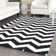 Hidevale Chevron Wool Hand Woven Area Rug