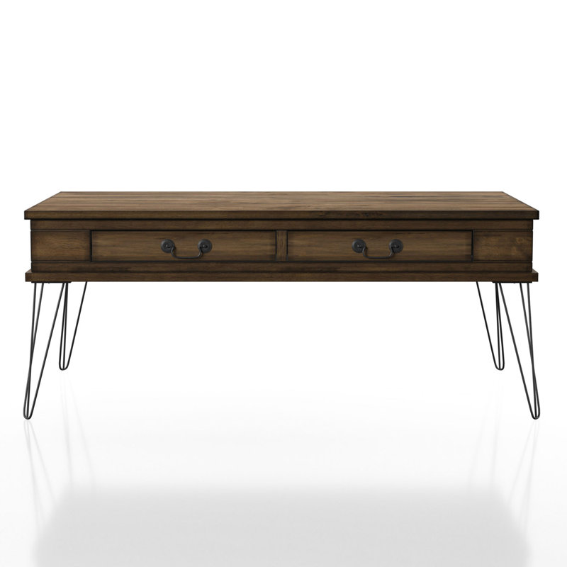 Zulma Solid Wood Top Single Coffee Table