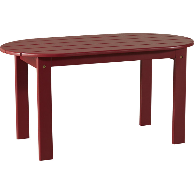 Table basse Langport, Rouge