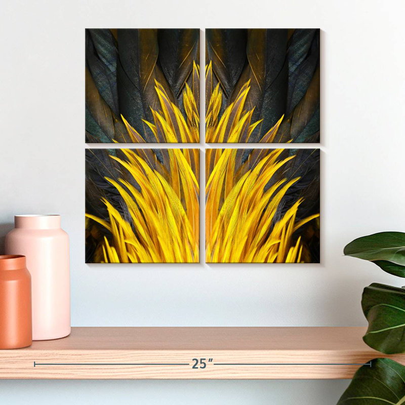 Plumes de poulet Kerner, H 18 po x l 18 po