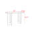 Modern solid wood console table.-265523483
