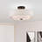 Ashaud Fabric Semi Flush Mount
