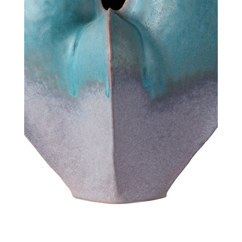 Free-Form Handcrafted Ceramic Table Vase