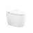 Smart Toilet Bidet Combo with Self-Cleaning Nozzle, Heated Seat, Night Light, Knob Control, Power Outage Flushing, Soft Close, Auto Flush, with Remote Control