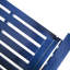 Banc en bois bleu marine pour diverses utilisations intérieures et extérieures afin de répondre à diverses exigences