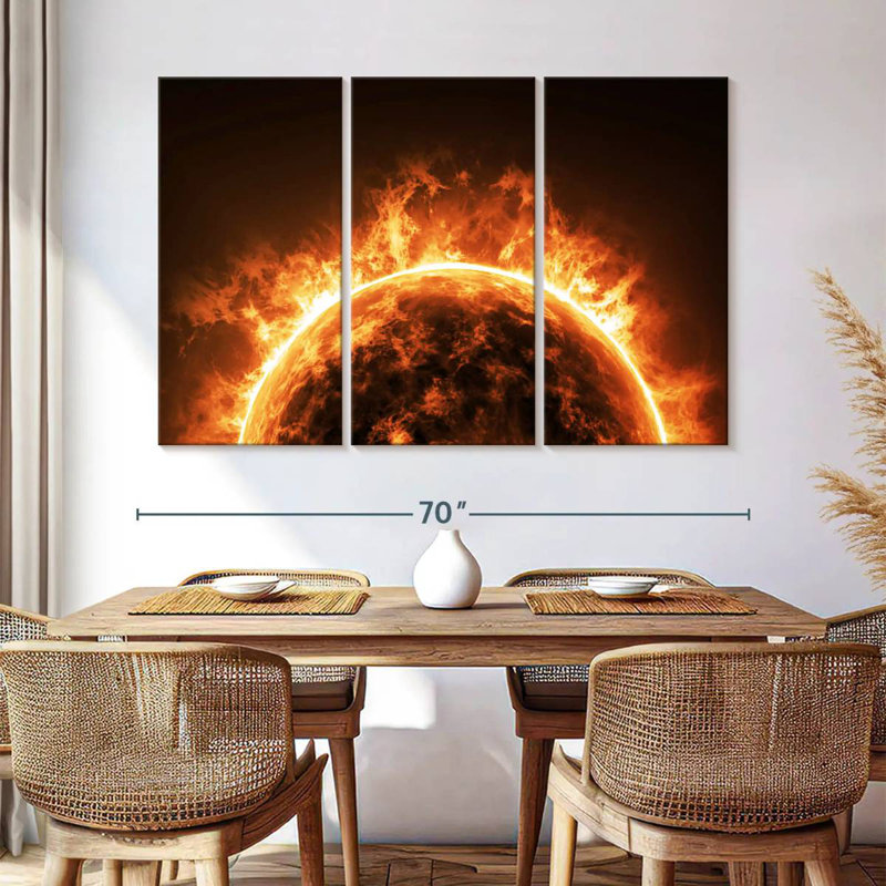 Oberle Solar, 42" H x 65" W