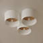 Telesto Solid Wood Flush Mount-1403049614