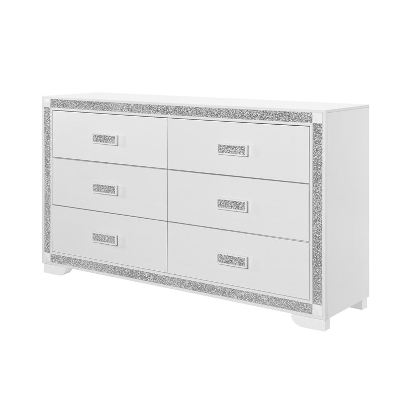 Commode Soulmarie, Blanc