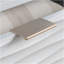 Table basse avec tiroir Coastal, finition blanche Coastal