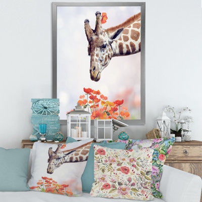 " Portrait Of A Giraffe II "