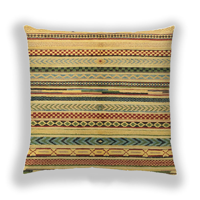 Coussin Abstract 2301, Microsuède