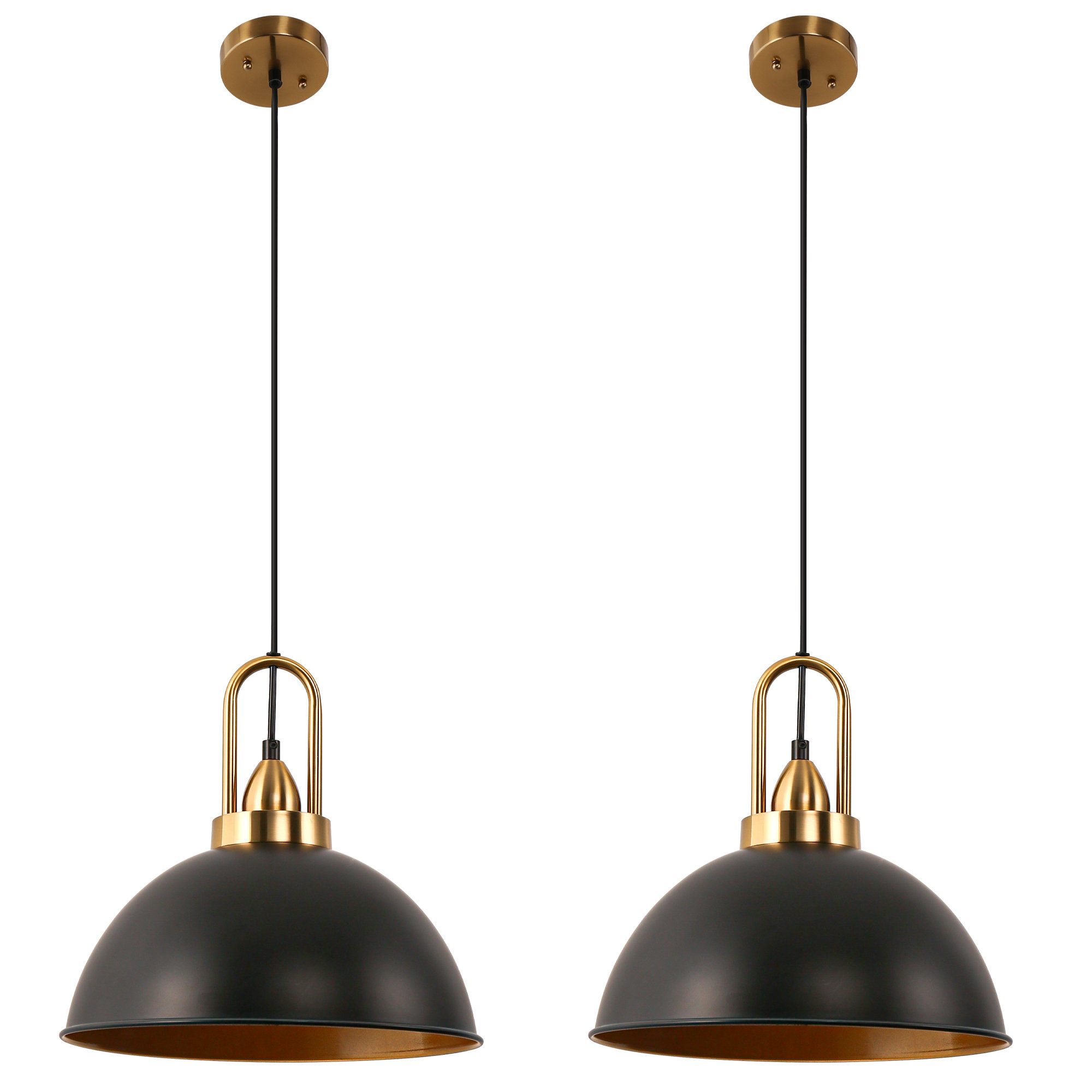Picture Idea: 17 Stories 1 Light Matte Black Farmhouse Pendant Light Hanging