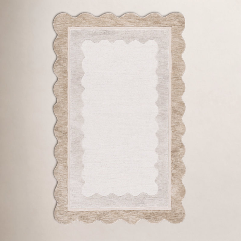 Hand-Tufted Wool Striped Outdoor Rug, Rectangle 3' x 5'